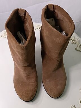 BCBGeneration Brown Suede Mid-Calf Boots